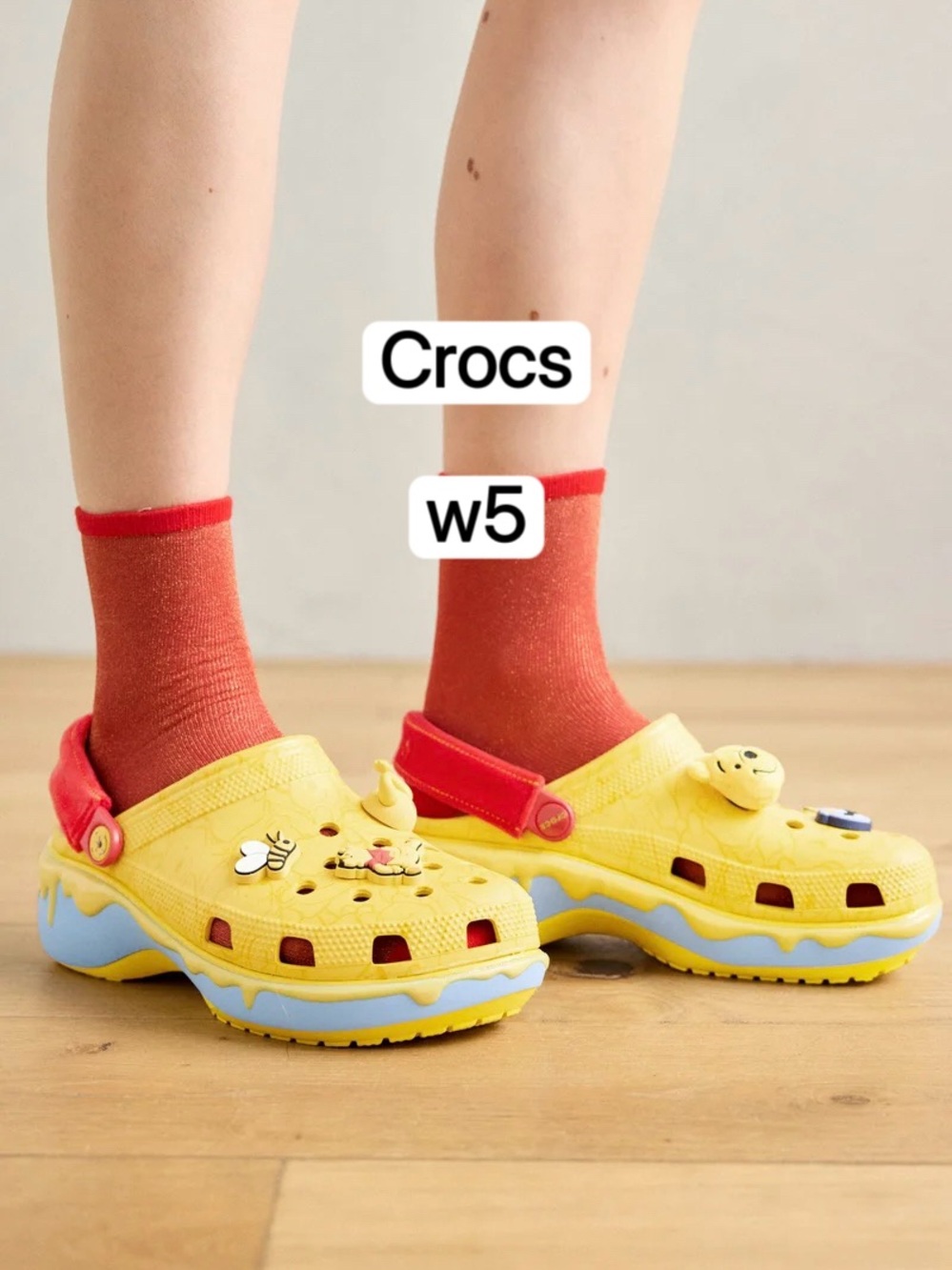 Disney Winnie the Pooh x Crocs Classic Platform Clogs